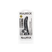 Load image into Gallery viewer, Realrock 6&#39;&#39; Realistic Dildo With Balls Black
