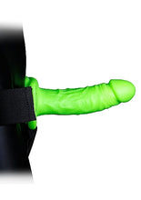 Load image into Gallery viewer, Ouch! Glow In The Dark Realistic 7&quot; (18cm) Strap-on Harness
