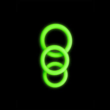 Load image into Gallery viewer, Ouch! Glow In The Dark Cock Ring Set
