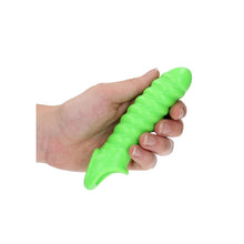 Load image into Gallery viewer, Ouch! Glow In The Dark Swirl Stretchy Penis Sleeve
