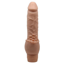 Load image into Gallery viewer, Realistic Vibrating Veined Dildo 7.6&quot; Flesh
