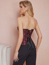 Load image into Gallery viewer, Burgandy Lace Corset (10) M
