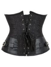 Load image into Gallery viewer, Buckle Underbust Corset Blk (14-16) 2xl
