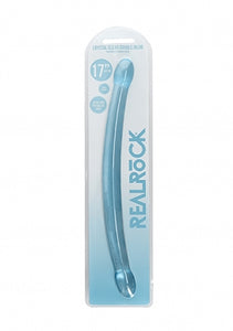 Realrock 42cm Double Dong Blue (17")