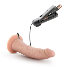Load image into Gallery viewer, Dr Skin Dr Dave 7&quot; Vibrating Cock With Suction Cup Vanilla
