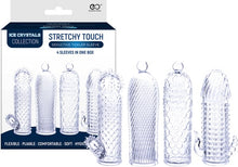 Load image into Gallery viewer, Seductive Tickler Sleeve 4 Pack Clear
