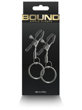 Load image into Gallery viewer, Bound Nipple Clamps C2 Gunmetal
