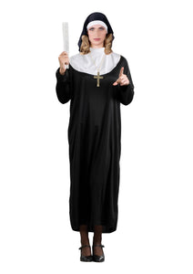 Costume: Nun With Collar & Habit (12-14)