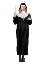 Load image into Gallery viewer, Costume: Nun With Collar &amp; Habit (18-20)

