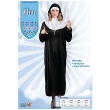 Load image into Gallery viewer, Costume: Nun With Collar &amp; Habit (12-14)
