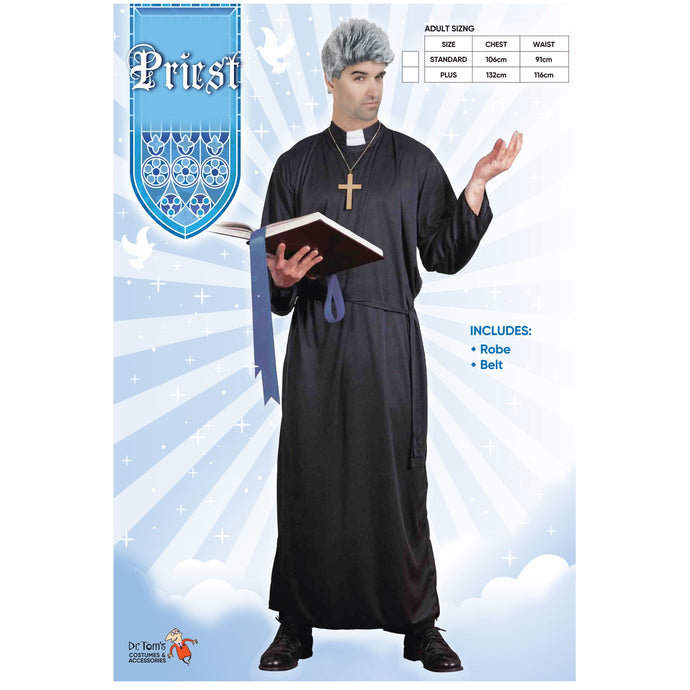 Priest Costume - Plus
