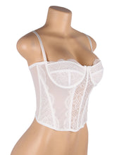 Load image into Gallery viewer, White Sexy Lace Corset (12-14) Xl
