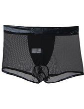 Load image into Gallery viewer, Black Mesh Jock (30-32) L
