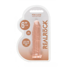 Load image into Gallery viewer, Realrock 6&#39;&#39; Realistic Penis Sleeve
