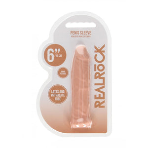 Realrock 6'' Realistic Penis Sleeve