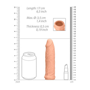 Realrock 6'' Realistic Penis Sleeve