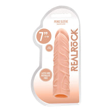 Load image into Gallery viewer, Realrock 7&#39;&#39; Realistic Penis Sleeve
