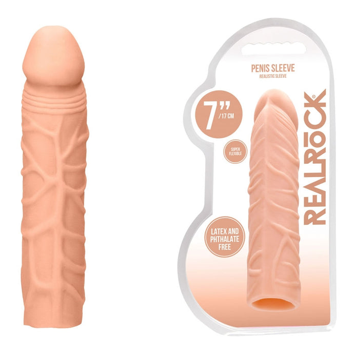 Realrock 7'' Realistic Penis Sleeve