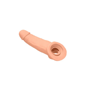 Realrock 9'' Realistic Penis Extender With Rings