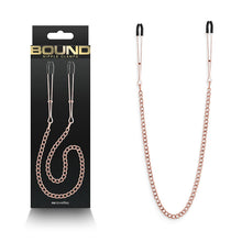 Load image into Gallery viewer, Bound Nipple Clamps Dc3 Rose Gold
