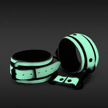 Load image into Gallery viewer, Glo Bondaged Ankle Cuffs Green
