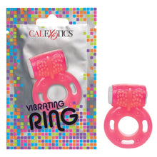 Load image into Gallery viewer, Foil Pack Vibrating Ring Pink
