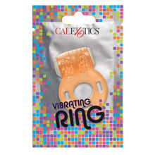 Load image into Gallery viewer, Foil Pack Vibrating Ring Orange
