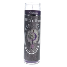 Load image into Gallery viewer, Magic Jar Scented Candle - Witch&#39;&#39;s Broom - Sage 290gms
