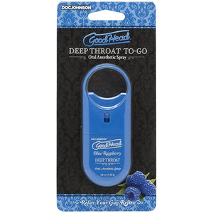 To-go - Deep Throat Spray Blue Raspberry