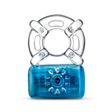 Load image into Gallery viewer, Play With Me Pleaser Rechargeable C-ring Blue
