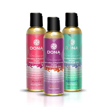 Load image into Gallery viewer, Dona Massage Oil Sassy - Tropical Tease 3.75oz/110ml

